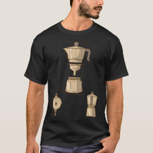  maker Moka Pot Barista Gift love a T-shirt