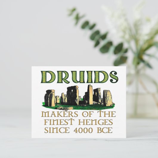 Makers van de Finest Henges Briefkaart (Staand voorkant)