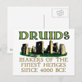 Makers van de Finest Henges Briefkaart (Voorkant / Achterkant)