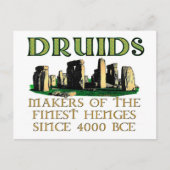 Makers van de Finest Henges Briefkaart (Voorkant)