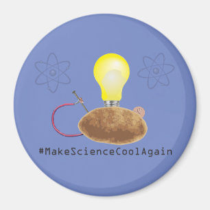 #MakeScienceCoolOpnieuw - Potato-ronde magneet