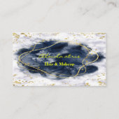 makeukenkunstenaar goudmarmer Abstract Busi Visitekaartje (Voorkant)