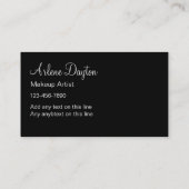 Makeuo Artist Visitekaartjes (Achterkant)