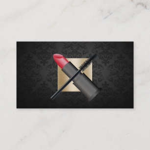 Makeup artiest Gold Label Elegant Black Damask