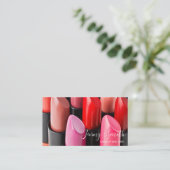Makeup artiest visitekaartje (Staand voorkant)