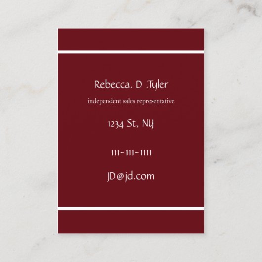 Makeup artiest Visitekaartjes (Achterkant)