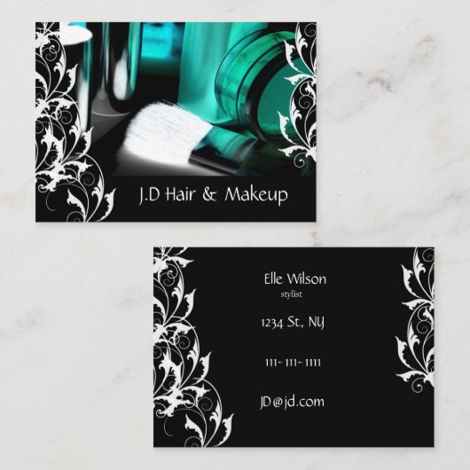 Makeup artiest Visitekaartjes (Voorkant / Achterkant)