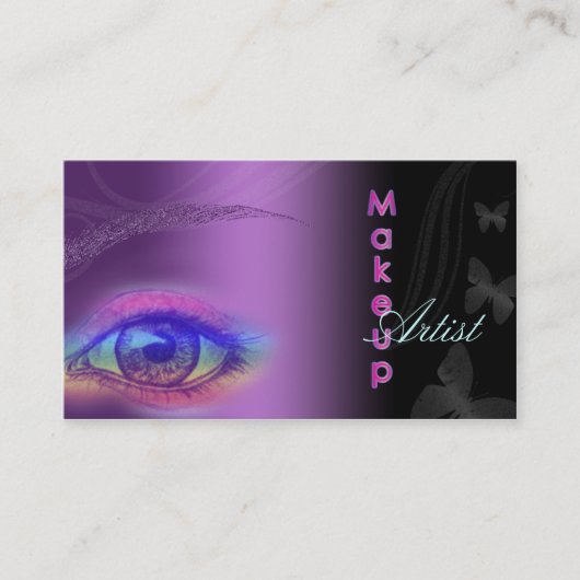 Makeup artiest visitekaartjes (Voorkant)