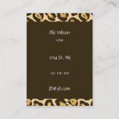 Makeup artiest Visitekaartjes (Achterkant)