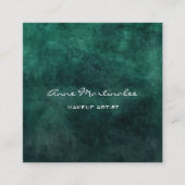 Makeup Artist Abstract Square Visitekaartje (Voorkant)