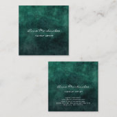 Makeup Artist Abstract Square Visitekaartje (Voorkant / Achterkant)