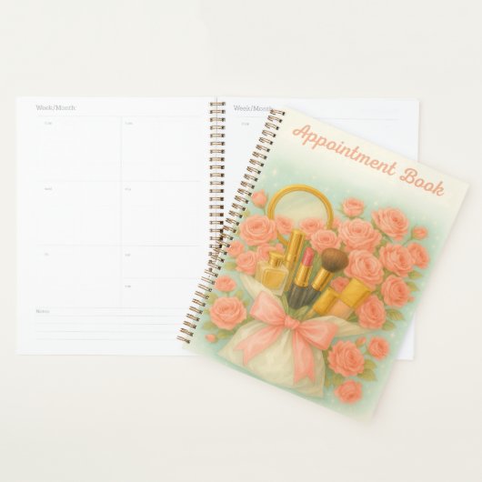 Makeup Artist Appointment Book 2026 Planner (Display)