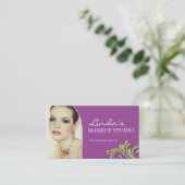 MAKEUP ARTIST APPOINTMENT CARD AFSPRAKENKAARTJE (Staand voorkant)