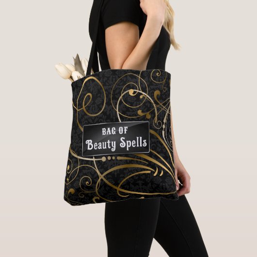 Makeup Artist Bag of Beauty Spells Tote Bag (Dichtbij)