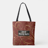 Makeup Artist Bag of Beauty Spells Tote Bag (Achterkant)