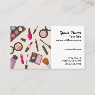 Makeup Artist Beautician Visitekaartje