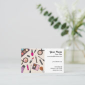 Makeup Artist Beautician Visitekaartje (Staand voorkant)