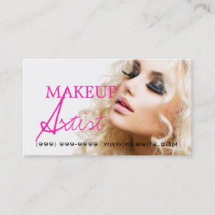 Makeup Artist Beauty Cosmetology Salon Visitekaartje