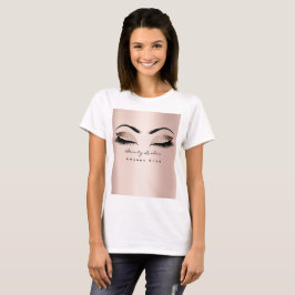 Makeup Artist Beauty Lash Studio Roos BlushGlitter T-shirt