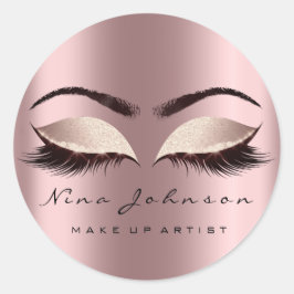 Makeup Artist Beauty Roos Spark Eye Glitter Lash Ronde Sticker