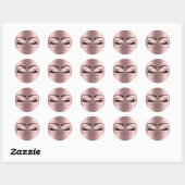 Makeup Artist Beauty Roos Spark Eye Glitter Lash Ronde Sticker (Vel)