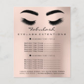 Makeup Artist Beauty Salon Flyer SPA Blush (Voorkant)