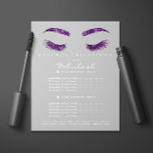 Makeup Artist Beauty Salon Flyer SPA Grey
