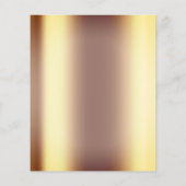 Makeup Artist Beauty Salon Gold Glitter Flyer Faux (Achterkant)