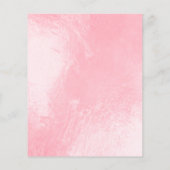 Makeup Artist Beauty Salon Lash Flyer Pastel Ombre (Achterkant)