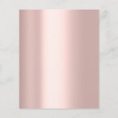 Makeup Artist Beauty Salon Lash Roos Green Eyes Flyer (Achterkant)