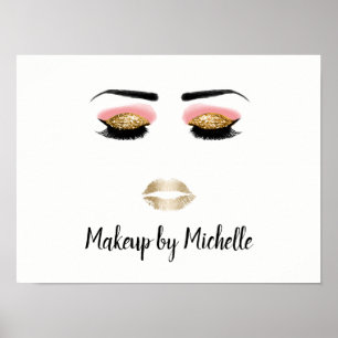 Makeup Artist Beauty Salon Poster