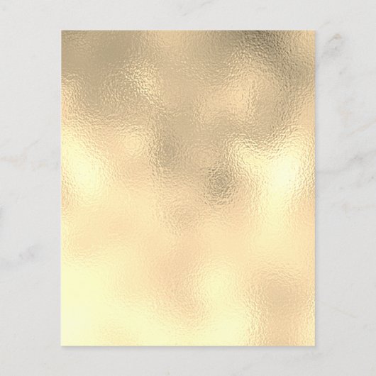 Makeup Artist Beauty Salon Price List Flyer Browns (Achterkant)