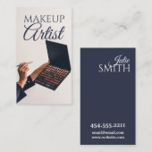 Makeup Artist Beauty Salon Visitekaartje (Voorkant / Achterkant)