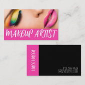 Makeup Artist Beauty Salon Visitekaartje (Voorkant / Achterkant)