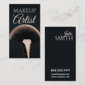 Makeup Artist Beauty Salon Visitekaartje (Voorkant / Achterkant)