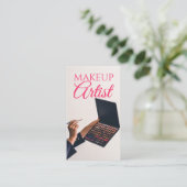 Makeup Artist Beauty Salon Visitekaartje (Staand voorkant)