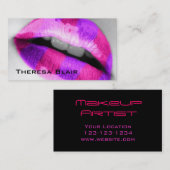 Makeup Artist Beauty Visitekaartje (Voorkant / Achterkant)