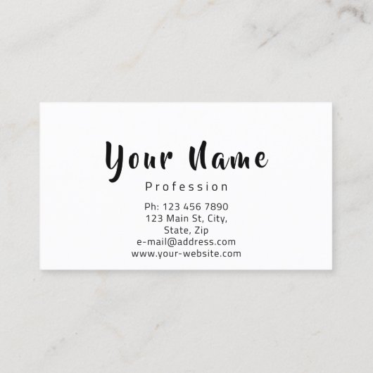 Makeup Artist Black Red Kiss Lips Sugar Glitter Visitekaartje (Achterkant)