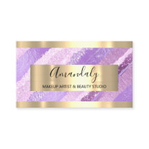 Makeup Artist Blogger Influencer Paarse Stroke