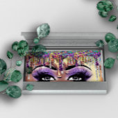 Makeup Artist Brow Eyelash Gold Drivers Holograaf Visitekaartje