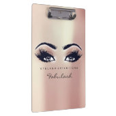 Makeup Artist Brown Studio Lashes Roze Rozenvroege Klembord (Rechts)