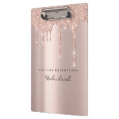 Makeup Artist Brown Wax Lashes Spark Drip Event Klembord (Links)