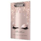 Makeup Artist Brown Wax Lashes Spark Event Eyes Klembord (Links)