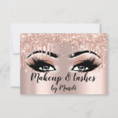 Makeup Artist Brows Lash Extension Roos Eyes (Achterkant)