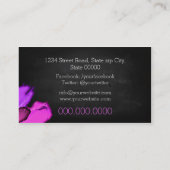 Makeup Artist brushes / Cosmetic Brushes Visitekaartje (Achterkant)