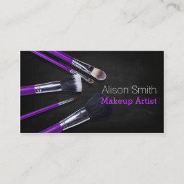 Makeup Artist brushes / Cosmetic Brushes Visitekaartje