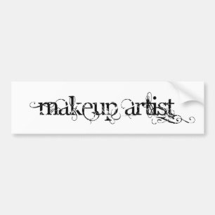 Makeup Artist Bumpersticker