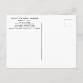 Makeup Artist Business 3 Foto Briefkaart (Achterkant)