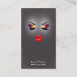 Makeup Artist Business Card Visitekaartje