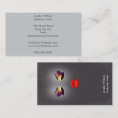 Makeup Artist Business Card Visitekaartje (Voorkant / Achterkant)